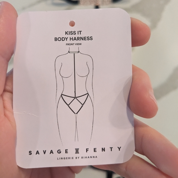 Savage X Fenty Kiss It Body Harness (XS-XL) - Picture 3 of 9